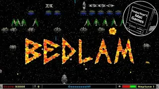 Bedlam 2 - Decimate Legions of Aliens on a Rampage through the Solar System. Macintosh Shareware