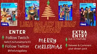 The Sims4 || Luna Galaxy Game Pack Giveaway