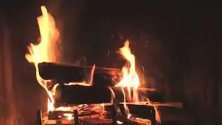 Fireplace Burning - 3-hour Relaxation Session - 4K Part.2