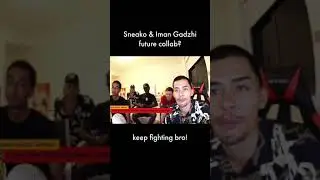 IMAN GADHZI AND SNEAKO COLLAB?