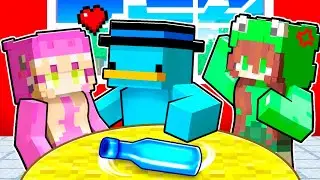 El JUEGO de LA BOTELLA en Minecraft!