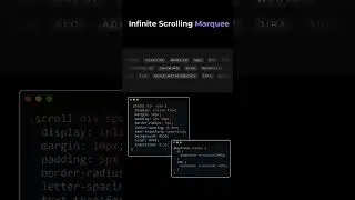 🚀 Create a Stunning CSS Carousel Text Scroll Effect! No JavaScript Needed! | MAH Coder x Tech 💻