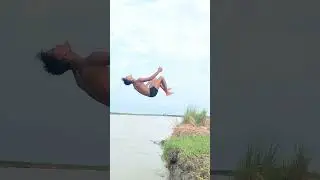 Standing Double Backflip Try 😱 #shorts