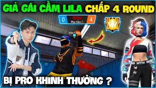 NTN giả gái cầm nhân vật mới LILA OB46 chấp 4 round bất ngờ gặp PRO và cái kết ?