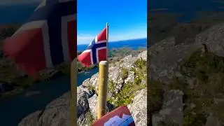 Insel Leka / Norwegen #leka #natur #bergblick