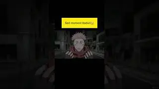 Sad moment Itadori😢#shorts #edit #anime #jujutsukaisen