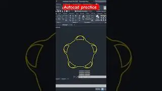 Autocad practice drawing | Cad by Ankit | autocad mechanical |