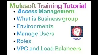 P1-S17|#mulesoft Tutorial for Beginners|Mulesoft Access Management|Anypoint Platform Access