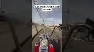 As 5 melhores motos cutom para ter em 2022