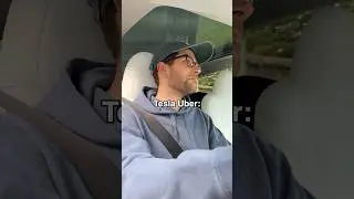 Tesla Uber drivers know what’s up 😏 #tesla #uber #teslamodely
