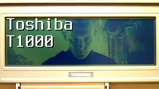 Toshiba T1000. Ноутбук-терминатор