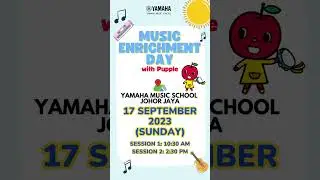 Yamaha Music Enrichment Day With Pupple - Masai Music #musiceducation