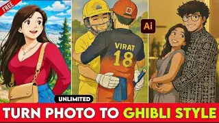 Create Studio Ghibli style Image for free 🤩|| Ghibli Photo Kaise Banaye || Make Ghibli style free