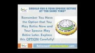 Should You and Your Spouse Retire Together at the Same Time?