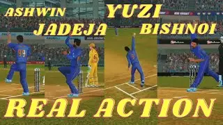 Indian Spinner's real action Epic Cricket Moves! | Real Cricket 22 | Part 1