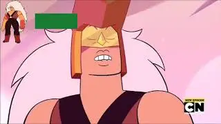 Stevonnie vs Jasper with healthbars - Steven Universe