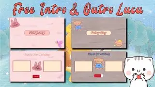 Intro lucu dan Outro gratis (no copyright) || Putry Day