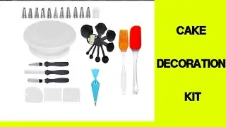 Cake Decorating Kits Cake Turntable|  Cake Making Supplies| tech box talks