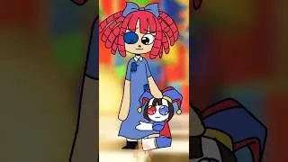 BABY POMNI LOVES RAGATHA 💘 - The Amazing Digital Circus Animation #theamazingdigitalcircus #shorts