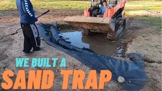 Building a Backyard Sand Trap