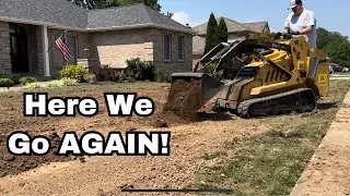 I Decided to do ANOTHER Full Lawn Renovation? WHY?? Seeding Tips On New Lawns.