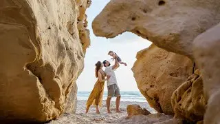 Family shooting in Lagoon beach, Netanya, Israel