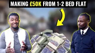 A 1 Bedroom to 2 Bedroom Flat Into a £50K Cash Machine | UK Property Development