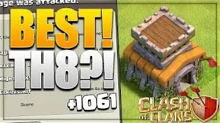 Clash of Clans Town Hall 8 (TH8) HYBRID BASE 2016 July Best Base