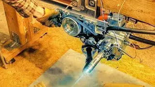 SUPERCHARGED NITRO 50CC TWO STROKE ENGINE!!