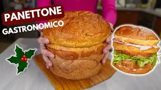 PANETTONE GASTRONOMICO e ricetta del PAN CANASTA: l’ANTIPASTO di NATALE che non passa mai di moda!