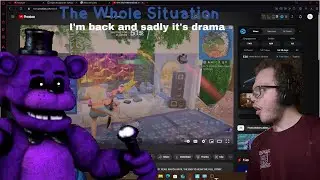 I’m back and of course it’s drama (With tifity)