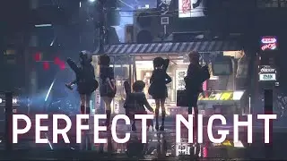 Perfect Night - Le Sserafim (Nightcore) (Lyrics)