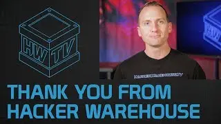 Thank You from Hacker Warehouse