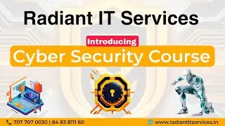 🌟 Radiant IT Services has launched a new course in Cybersecurity! 🌐💻 | Cyber Security Officer #cyber