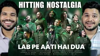 Indians react to Lab Pe Aati Hai Dua Anthem | The Artists Season 1