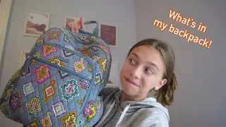 What’s in my backpack 2021 | Freshman in HS, XC runner