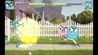 MUGEN REQUEST gumball VS nicole