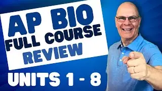 AP Bio FULL COURSE, ALL 8 UNITS. Everything you need for a 5!