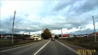 Завершение обгона через сплошную