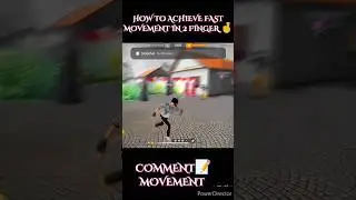HOW TO ACHIEVE FAST MOVEMENT IN 2 FINGER🤞// COMMENT📝MOVEMENT I WILL SEND YOU LEGENDARY👑CUSTOM HUD🤧