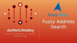 Part 7: Demo of Address Fuzzy Search in map | Azure Map tutorial
