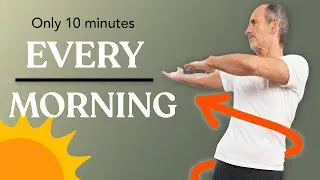 Your morning routine for the upper body neck, shoulders, chest