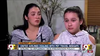 United Airlines dealing with pet travel mishaps