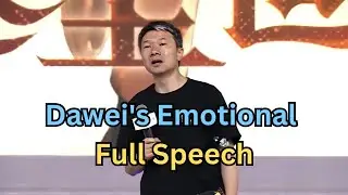 [Eng Subs] Dawei cries after feeling everyone's enthusiasm during his speech | Genshin FES 2024