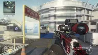 Black Ops 2 Online Multiplayer - Sick Combat Axe Suicide Bankshot!