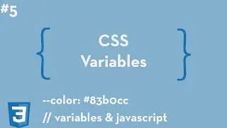 CSS Variables #5 - Variables & JavaScript