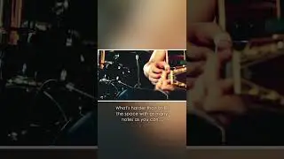 Don't fill the space with all the notes you can because of this