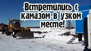 .ВСТРЕТИЛИСЬ НА УЗКОМ МЕСТЕ НЕ  РАЗЬЕХАТЬСЯ!!!
