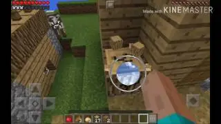 Выживание в Minecraft Pocket Edition (первые алмазы)