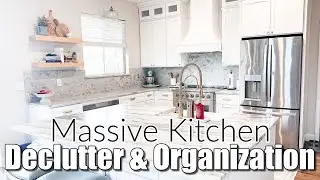 MASSIVE KITCHEN EXTREME DECLUTTER & ORGANIZE